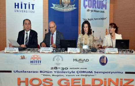 Çorum Sempozyumu başladı!