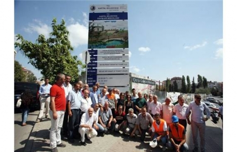 Kartal Ceviz Meydanı'nda çalışmalar başladı!