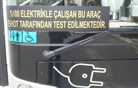 İzmir elektrikli otobüsle tanıştı!