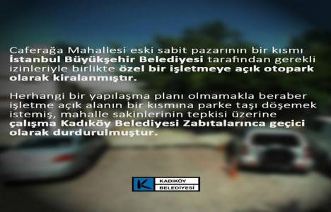 Moda Bostanı Eski Sabit Pazarı na ne yapılacak?