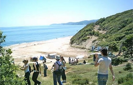 İğneada'da çadır turizmine yoğunluk arttı!