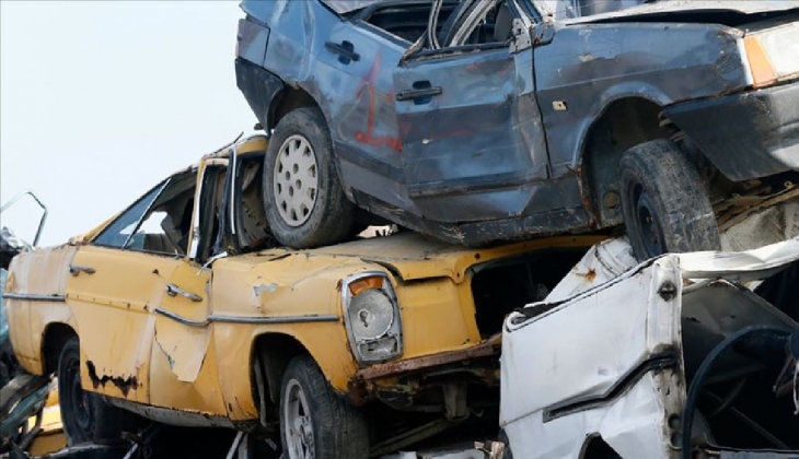 307 noktadan teslim alınan 2 bin 253 hurda araç ekonomiye kazandırıldı!