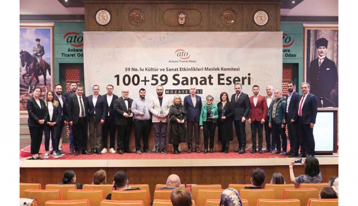 ATO nun kalıcı konut kampanyasına sanattan 1 milyon TL nin üzerinde destek!
