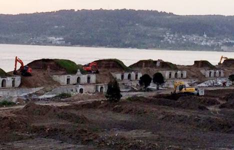 Çanakkale Anadolu Hamidiye Tabyası'nın restorasyon çalışmaları durduruldu!