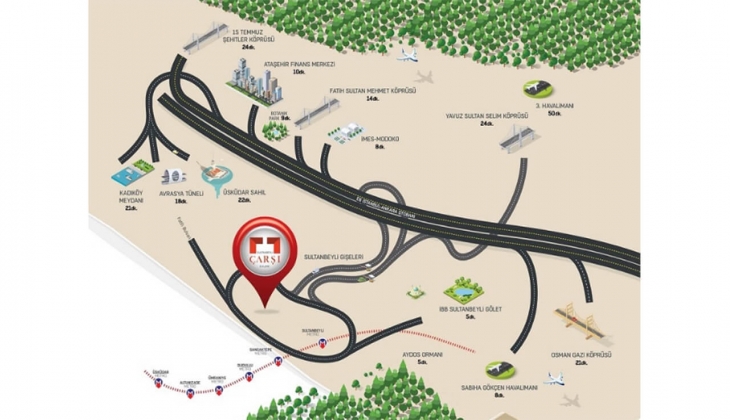 Merkez Residence ta 700 bin TL indirimle 2+1 fırsatı! Temmuz 2022 de teslim!