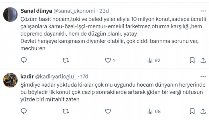 Konutlara katlamalı vergi önce satışları sonra üretimi düşürür: Parası olan da ev almaz!