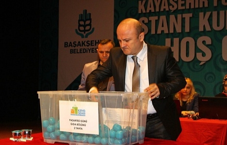 Kayaşehir Fuar ve Sergi Alanı'nın kuraları çekildi!