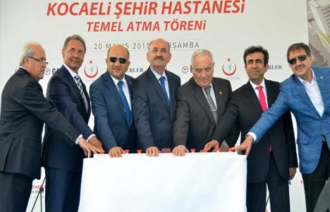 Kocaeli Şehir Hastanesi'nin inşaatı başladı!