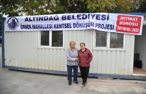 Altındağ Örnek Mahallesi'nde kentsel dönüşüm bürosu kuruldu!