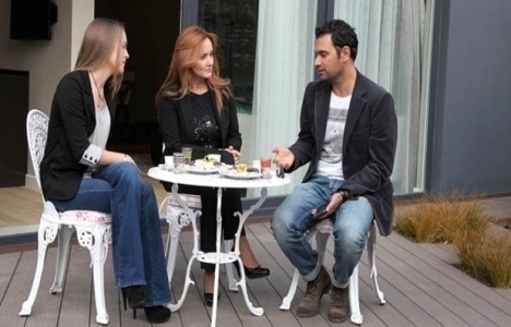 Ankaralı dizi oyuncuları Akkent Paradise Gardens'ın örnek dairelerini gezdi!