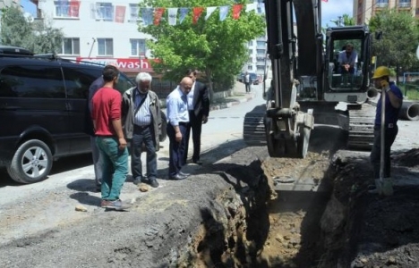 Altınok Öz alt yapı çalışmalarını inceledi!