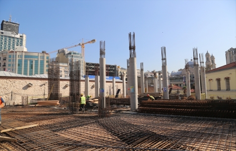 Taksim Camii inşaatında son durum!