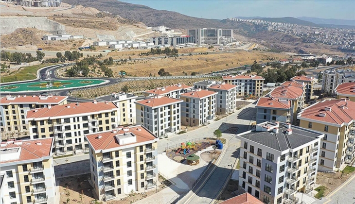 İzmir de depremzedeler için inşa edilen 4 bin 602 konut tamamlandı!
