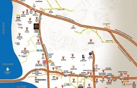 Büyükçekmece Demir La Vida ulaşım!