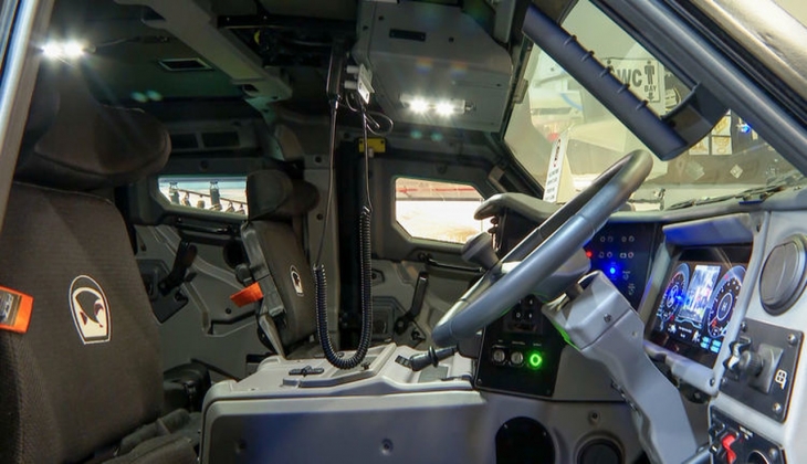 Türk zırhlısı Yörük 4x4 direksiyonu kırdı!