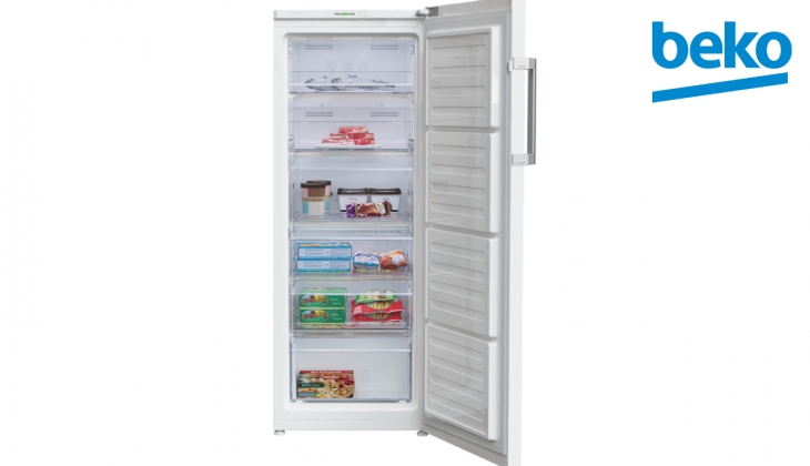 Beko derin dondurucu almak isteyenlere müjde! 7361 NFB çekmeceli derin dondurucuda tam 1.250 TL indirim!