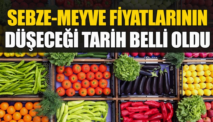 Sebze fiyatları ne zaman düşecek? Tarih verildi