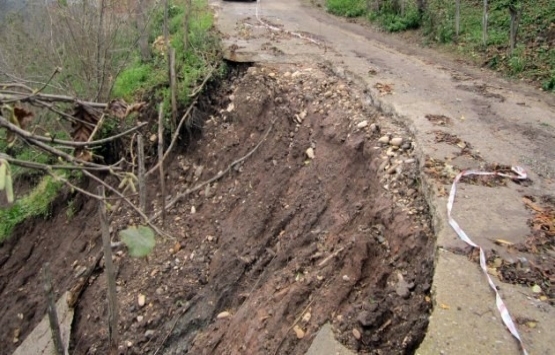 Ordu'da heyelan riski nedeniyle bazı evler boşaltıldı!