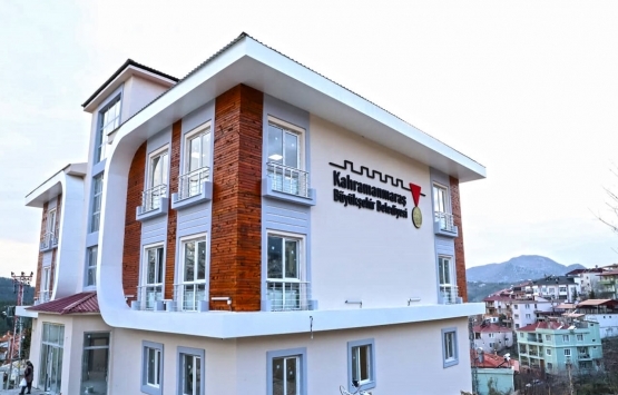 Kahramanmaraş taki Andırın Millet Konağı nın inşaatı tamamlandı!