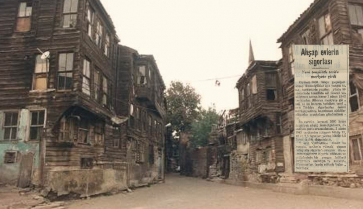 1942'de ahşap evlerin sigorta ücretlerine indirim yapılmış!