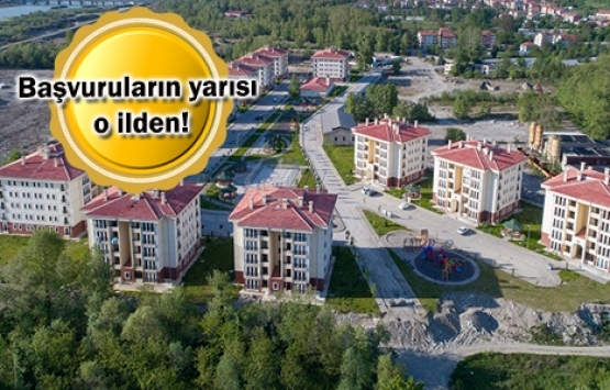 TOKİ'nin o ildeki projelerine 318 bin 108 başvuru geldi!