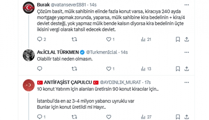 Avukattan yatırım amaçlı konut alımı, barınma hakkının ihlalidir çıkışı!