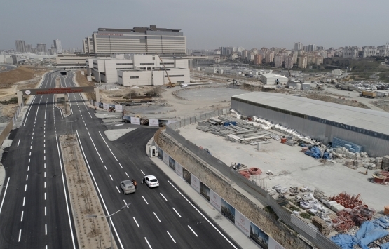 Başakşehir İkitelli Şehir Hastanesi ndeki inşaat çalışmaları görüntülendi!