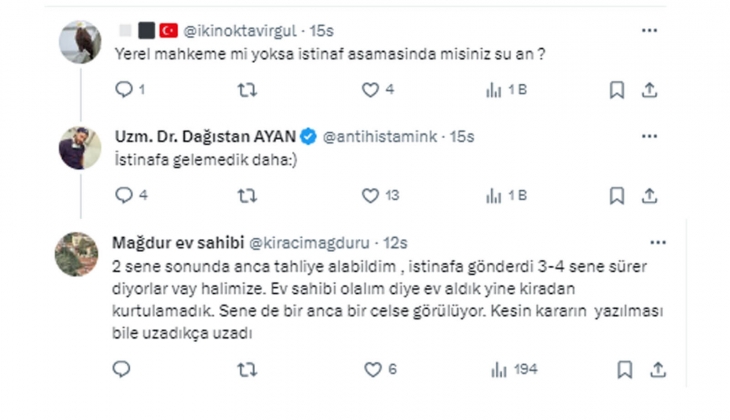 Ünlü doktordan tahliye davası isyanı: Bu koşullarda bir daha bu ülkeden bir ev alır mıyım? Asla!
