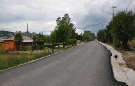 Kocaeli Derince Çavuşlu-İshakçılar köy yolları yenilendi!
