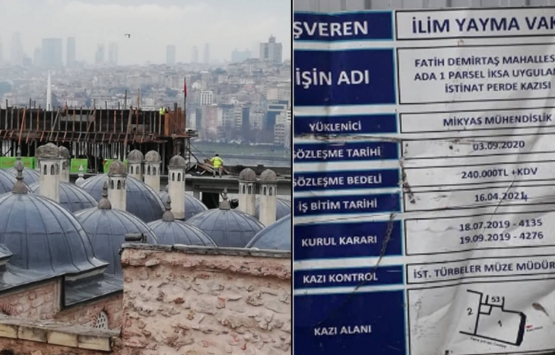 Mahir Polat tan Süleymaniye deki tepki çeken inşaata ilişkin açıklama!