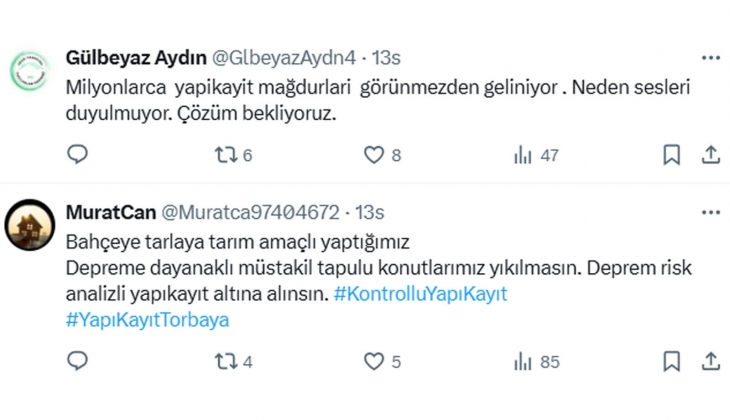 İmar Yasasına Takılanlar Derneği nden yapı kayıt mağduriyeti açıklaması: Ülkenin en büyük sorunu olma yolunda ilerliyor!
