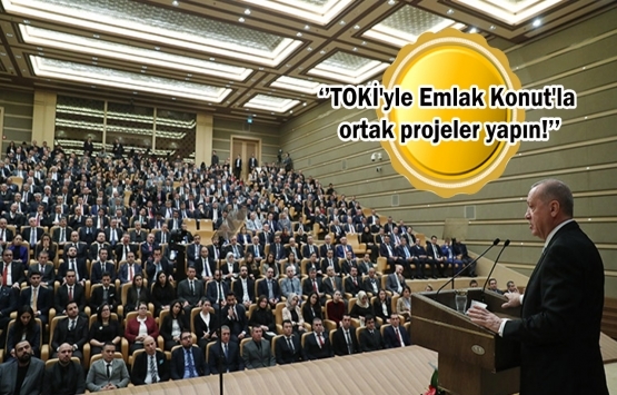 Cumhurbaşkanı Erdoğan: Yatay mimariye sahip projeler üretelim!