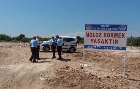 Mersin'de hafriyat ve moloz denetimleri başladı!