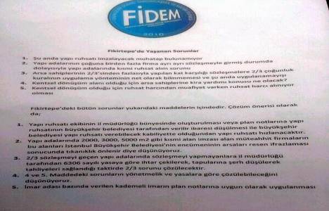 Fikirtepe zirvesinde neler konuşulacak?