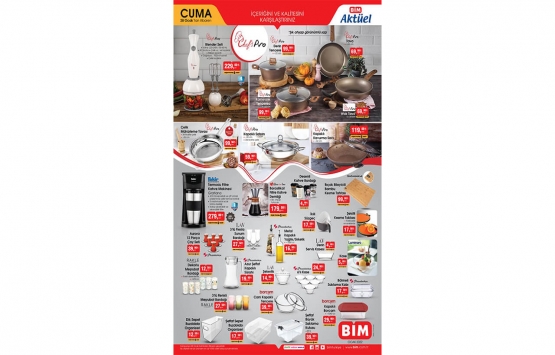 BİM 28 Ocak 2022 aktüel ürünler kataloğu! 