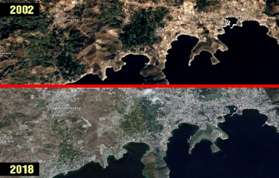 Bodrum da imara açık boş arazi bulmak imkansız!