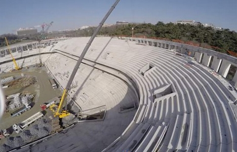 Vodafone Arena inşaatında son durum!