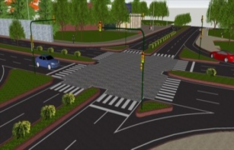 Denizli Tiyatro Kavşağı'nda trafik için düzenleme yapılıyor!