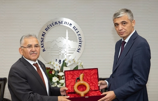 Özbekistan Cumhuriyeti İnşaat Bakanlığı'nden Kayseri Büyükşehir'e ziyaret!
