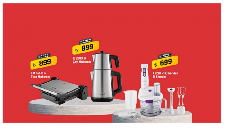 Arçelik ten küçük ev aletlerinde dev Haziran fırsatı! Bu indirimleri kaçırmayın! 15 Haziran 2022 fiyat listesi...