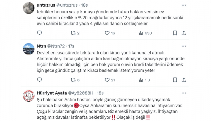 Kiracı ve ev sahibi anlaşmazlıklarında yıllar sürecek bir süreç var: TBMM adil çözüm bulmalı! 