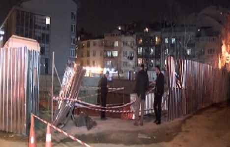 Ankara'da otel inşaatının temeli çöktü!