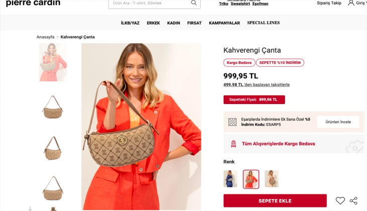 Pierre Cardin Kadın çantalarda net yüzde 50+ sepette yüzde 10 indirim fırsatı! Pierre Cardin 20 Eylül 2022 Fiyat Listesi