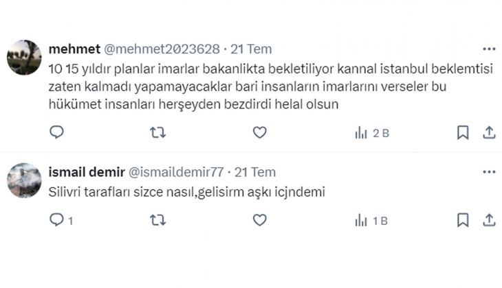 Kanal İstanbul çevresindeki arazilerin fiyatları düşüyor! Satmayın, tufaya düşmeyin! 