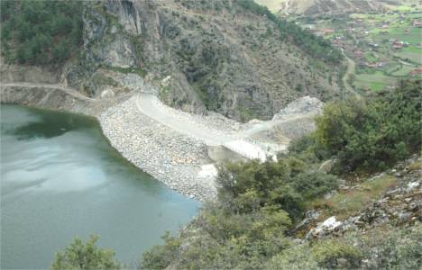 Dodurga Barajı'ndaki sular geriye çekildi! 