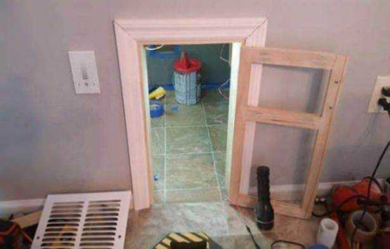 Doğada bin 500 TL ye ev inşa etti!