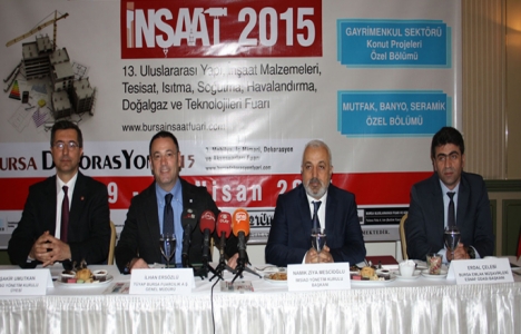 Bursa İnşaat Fuarı yarın açılacak!