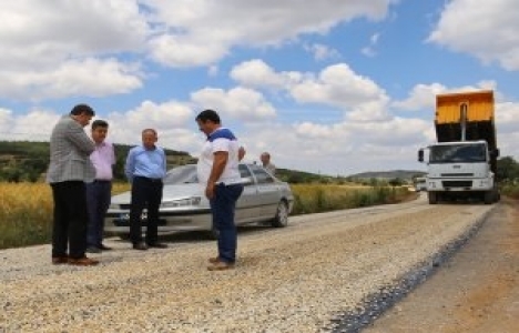 Manisa'da 350 kilometre yol asfaltlanacak!