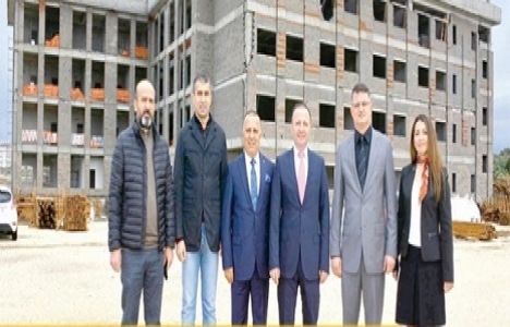 MATSO Turizm Fakültesi inşaatı incelendi!