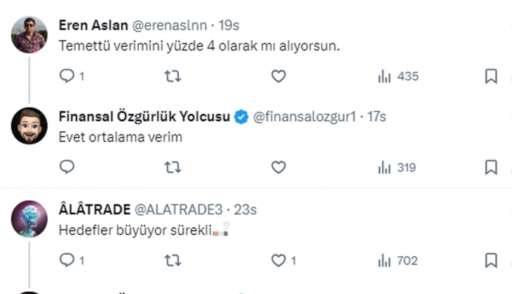 Finansal özgürlüğünüz için tam bu kadar yatırım gerekiyor! Rakam rakam açıklandı: Temettü, kupon, kira...